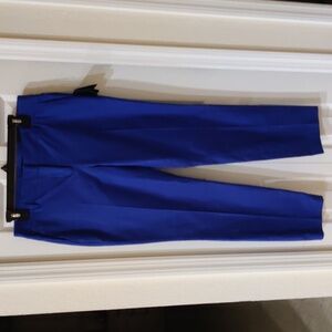 Dalia Women's Blue Ankle Pants NWT Size 6